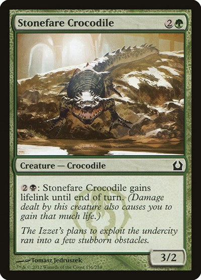 Stonefare Crocodile [Return to Ravnica] | Exor Games Dartmouth