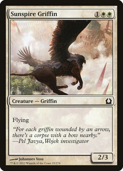 Sunspire Griffin [Return to Ravnica] | Exor Games Dartmouth