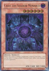 Caius the Shadow Monarch [TU03-EN000] Ultimate Rare | Exor Games Dartmouth