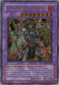 Gladiator Beast Heraklinos [TU02-EN000] Ultimate Rare | Exor Games Dartmouth