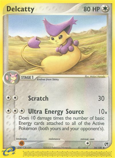 Delcatty (34/100) [EX: Sandstorm] | Exor Games Dartmouth