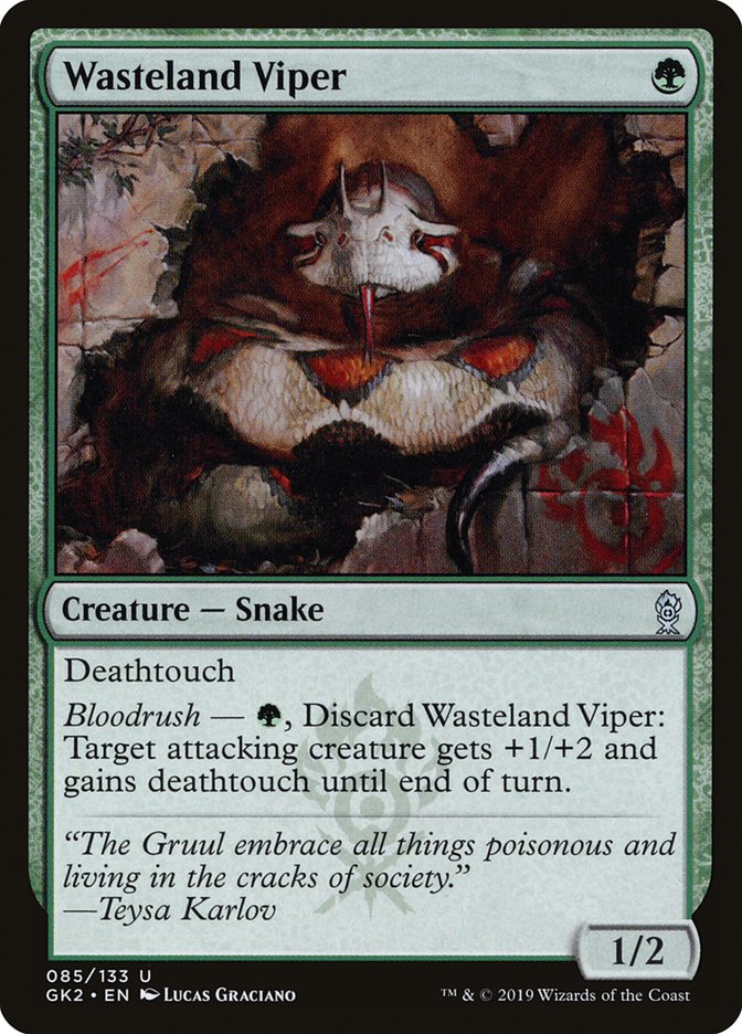 Wasteland Viper [Ravnica Allegiance Guild Kit] | Exor Games Dartmouth