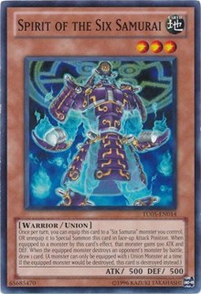 Spirit of the Six Samurai [TU05-EN014] Common | Exor Games Dartmouth