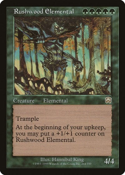 Rushwood Elemental [Mercadian Masques] | Exor Games Dartmouth
