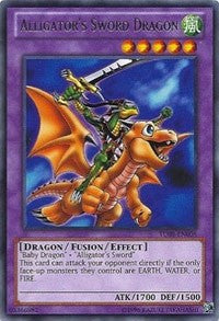 Alligator's Sword Dragon [TU08-EN008] Rare | Exor Games Dartmouth