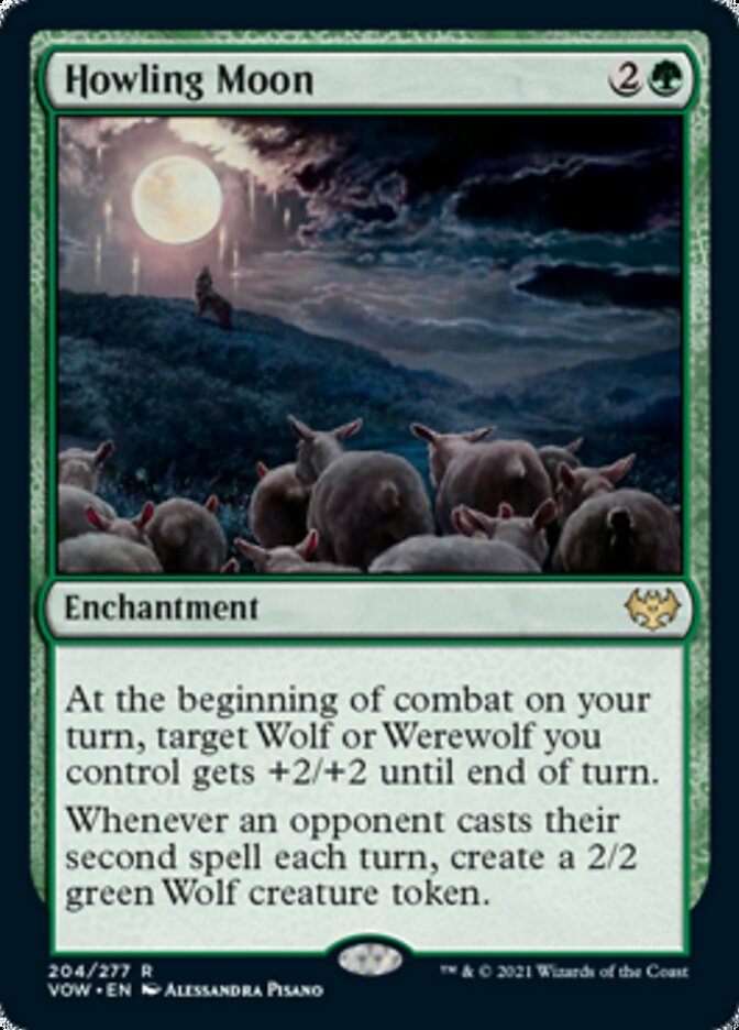 Howling Moon [Innistrad: Crimson Vow] | Exor Games Dartmouth