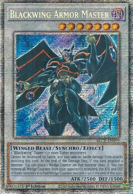 Blackwing Armor Master [BLCR-EN099] Starlight Rare | Exor Games Dartmouth