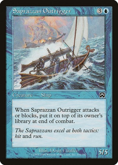 Saprazzan Outrigger [Mercadian Masques] | Exor Games Dartmouth