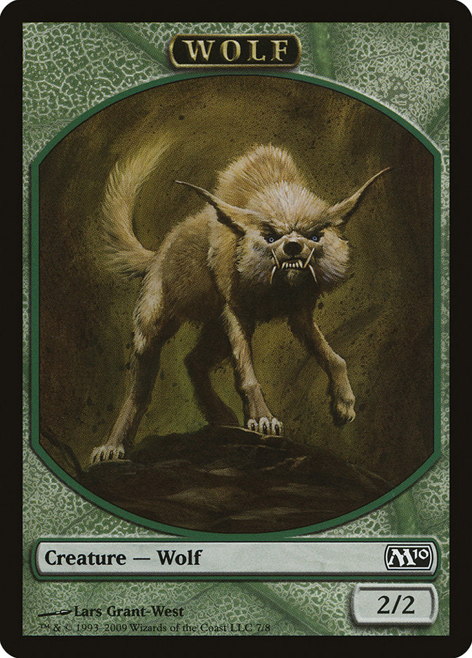 Wolf [Magic 2010 Tokens] | Exor Games Dartmouth