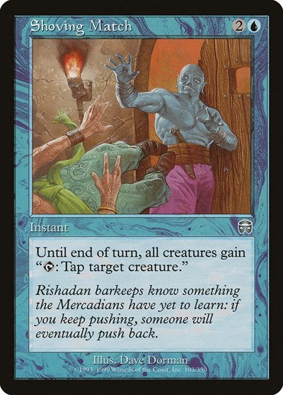 Shoving Match [Mercadian Masques] | Exor Games Dartmouth