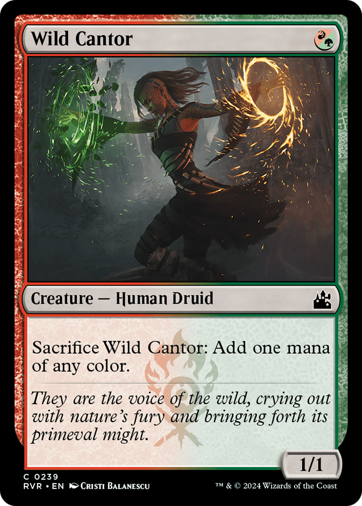 Wild Cantor [Ravnica Remastered] | Exor Games Dartmouth