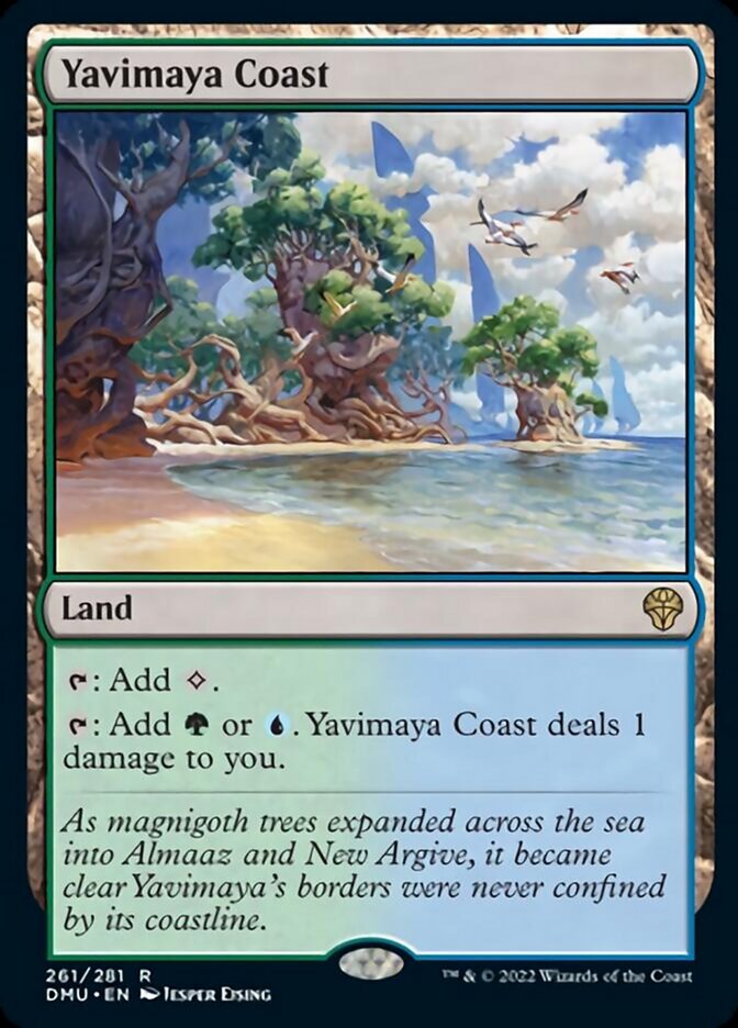 Yavimaya Coast [Dominaria United] | Exor Games Dartmouth