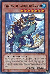 Poseidra, the Atlantean Dragon [SDRE-EN001] Ultra Rare | Exor Games Dartmouth