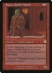 Squee, Goblin Nabob [Mercadian Masques] | Exor Games Dartmouth