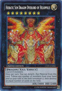 Hieratic Sun Dragon Overlord of Heliopolis [CT09-EN004] Secret Rare | Exor Games Dartmouth