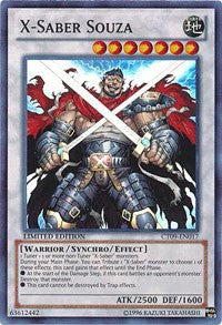 X-Saber Souza [CT09-EN017] Super Rare | Exor Games Dartmouth