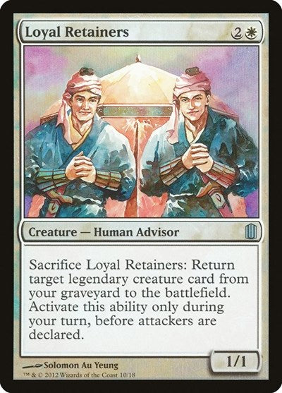 Loyal Retainers [Commander's Arsenal] | Exor Games Dartmouth