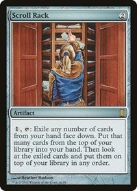 Scroll Rack [Commander's Arsenal] | Exor Games Dartmouth
