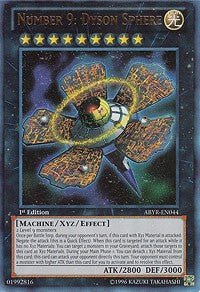 Number 9: Dyson Sphere [ABYR-EN044] Ultra Rare | Exor Games Dartmouth