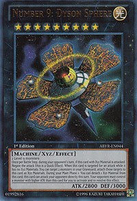 Number 9: Dyson Sphere (UTR) [ABYR-EN044] Ultimate Rare | Exor Games Dartmouth