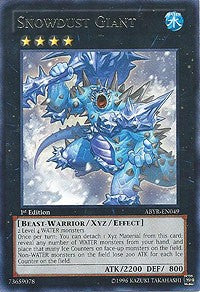 Snowdust Giant [ABYR-EN049] Rare | Exor Games Dartmouth