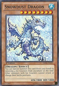 Snowdust Dragon [ABYR-EN093] Common | Exor Games Dartmouth
