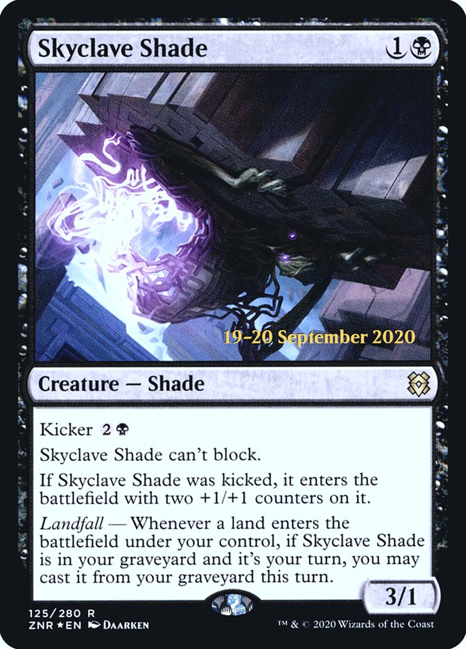 Skyclave Shade  [Zendikar Rising Prerelease Promos] | Exor Games Dartmouth