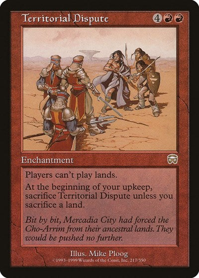 Territorial Dispute [Mercadian Masques] | Exor Games Dartmouth