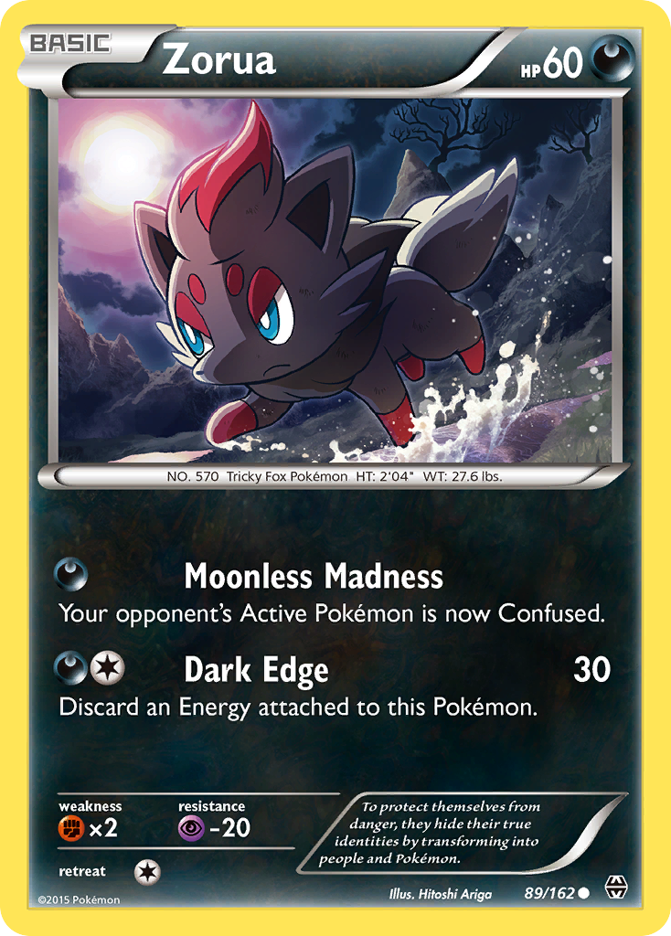 Zorua (89/162) [XY: BREAKthrough] | Exor Games Dartmouth