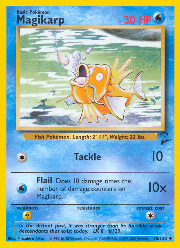 Magikarp (50/130) [Base Set 2] | Exor Games Dartmouth