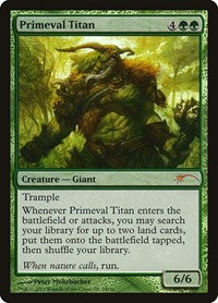 Primeval Titan [Grand Prix Promos] | Exor Games Dartmouth