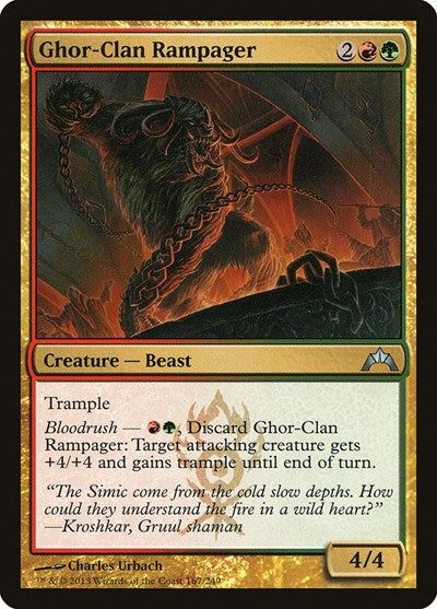 Ghor-Clan Rampager [Gatecrash] | Exor Games Dartmouth