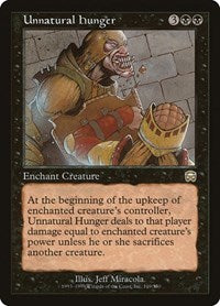 Unnatural Hunger [Mercadian Masques] | Exor Games Dartmouth