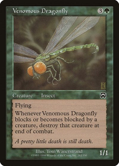 Venomous Dragonfly [Mercadian Masques] | Exor Games Dartmouth