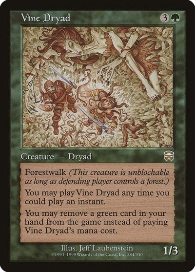 Vine Dryad [Mercadian Masques] | Exor Games Dartmouth