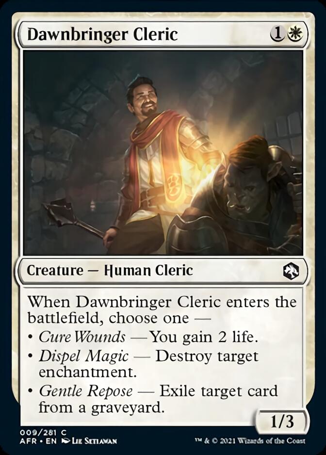 Dawnbringer Cleric [Dungeons & Dragons: Adventures in the Forgotten Realms] | Exor Games Dartmouth