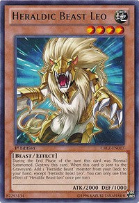 Heraldic Beast Leo [CBLZ-EN017] Rare | Exor Games Dartmouth