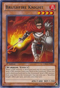 Brushfire Knight [CBLZ-EN037] Rare | Exor Games Dartmouth