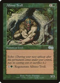 Albino Troll [Urza's Saga] | Exor Games Dartmouth