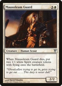 Mausoleum Guard [Duel Decks: Sorin vs. Tibalt] | Exor Games Dartmouth