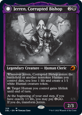 Jerren, Corrupted Bishop // Ormendahl, the Corrupted [Innistrad: Double Feature] | Exor Games Dartmouth