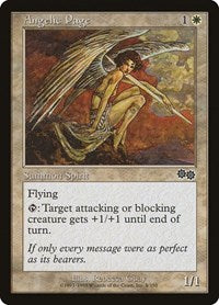 Angelic Page [Urza's Saga] | Exor Games Dartmouth