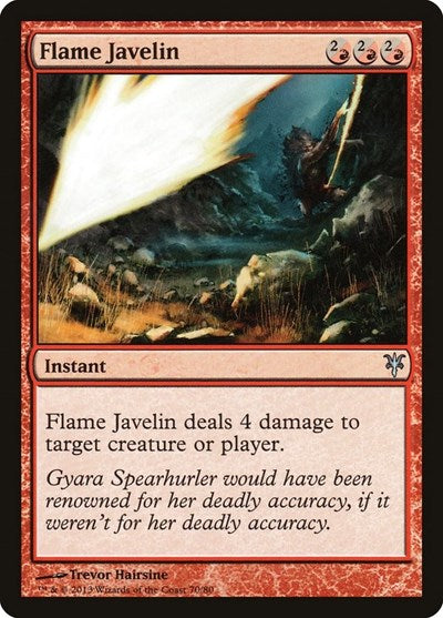 Flame Javelin [Duel Decks: Sorin vs. Tibalt] | Exor Games Dartmouth