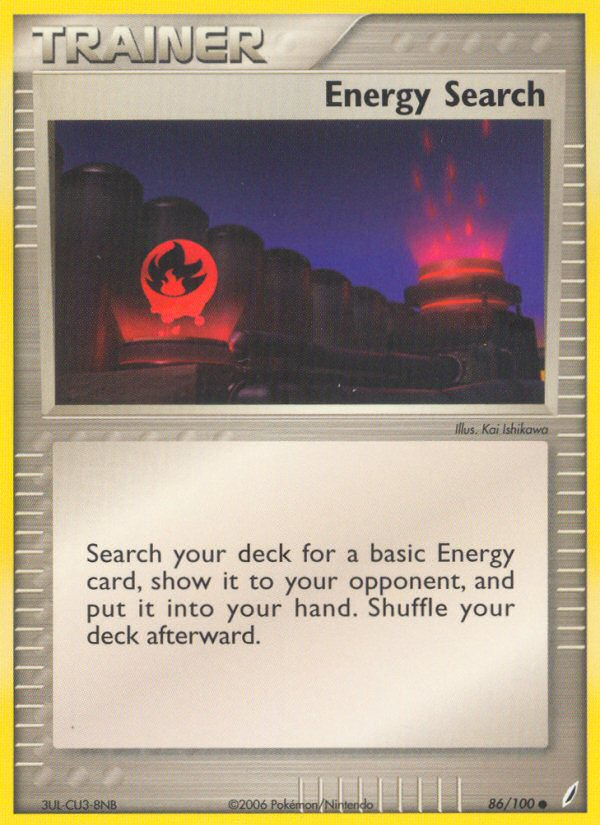 Energy Search (86/100) [EX: Crystal Guardians] | Exor Games Dartmouth