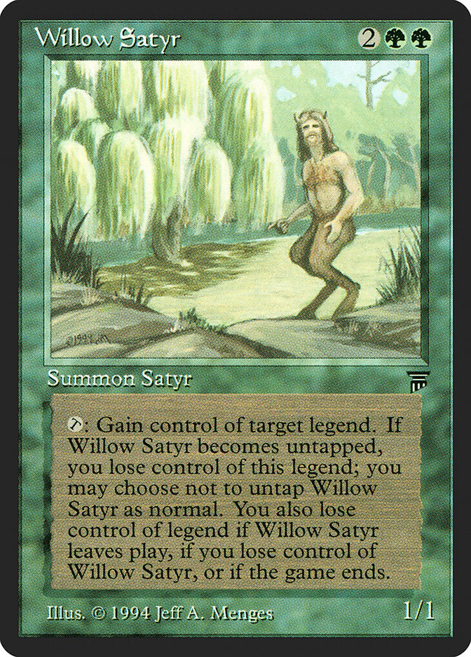 Willow Satyr [Legends] | Exor Games Dartmouth