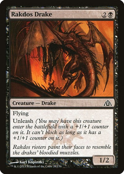 Rakdos Drake [Dragon's Maze] | Exor Games Dartmouth