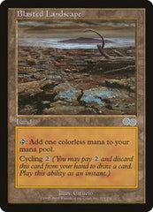 Blasted Landscape [Urza's Saga] | Exor Games Dartmouth