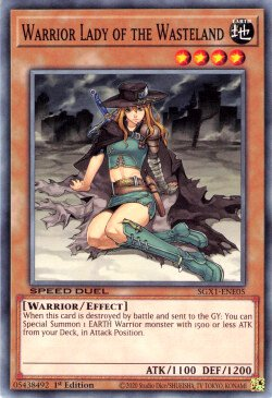 Warrior Lady of the Wasteland [SGX1-ENE05] Common | Exor Games Dartmouth