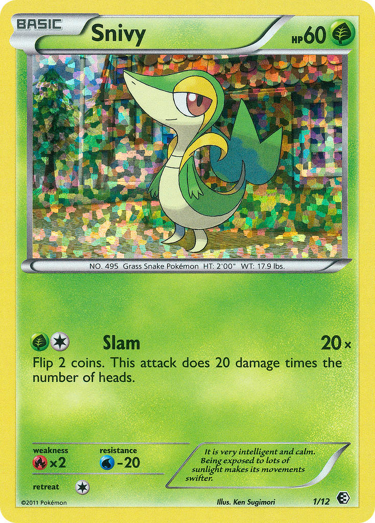 Snivy (1/12) [McDonald's Promos: 2011 Collection] | Exor Games Dartmouth