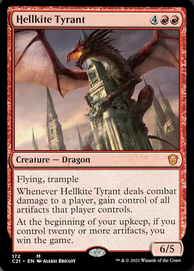 Hellkite Tyrant [Commander 2021] | Exor Games Dartmouth